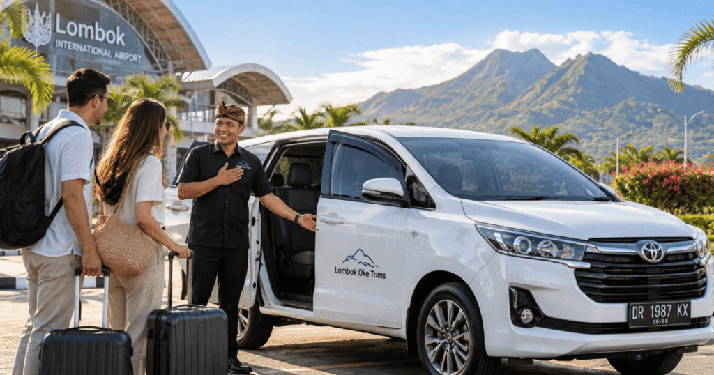 Rental mobil dengan driver Lombok dari Lombok Oke Trans